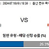 7월10일 K리그1분석 울산HD : 광주 FC