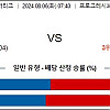 8월6일 믈브분석 클리블랜드 : 애리조나